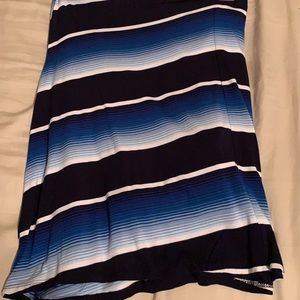 Stripped Maxi Skirt